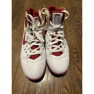 Nike Basketball Shoes White/Red Colorway Women- US Size 10